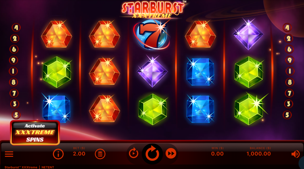 Starburst XXXtreme slot