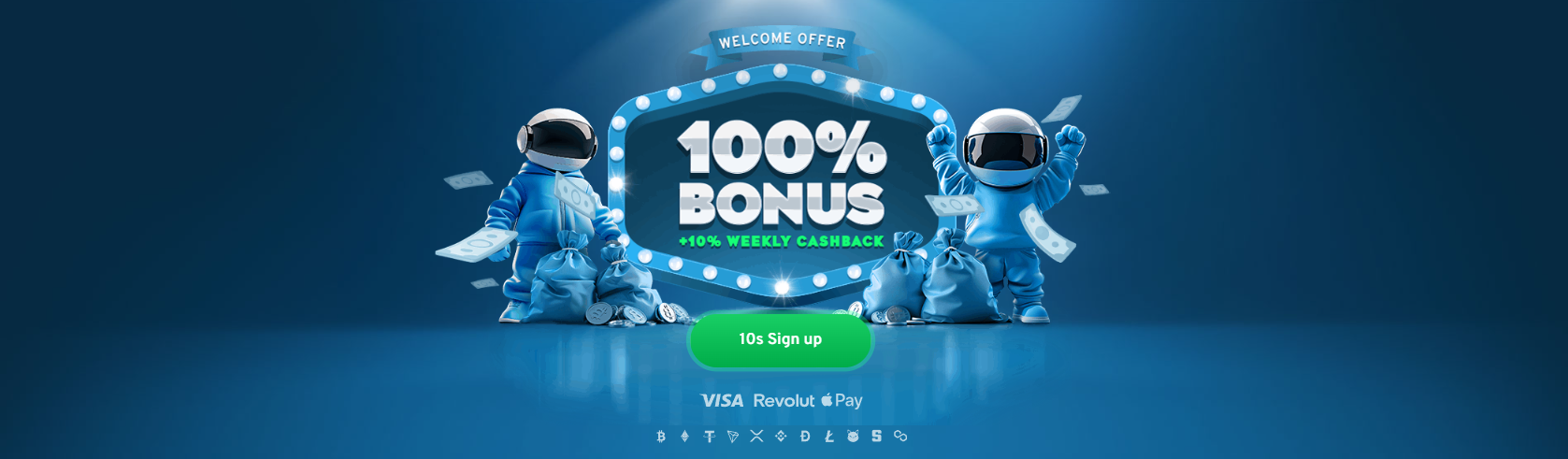 Cryptorino Casino Review – Welcome Bonus up to 1 BTC & Cashback