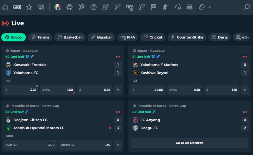 Mega Dice Sportsbook Review