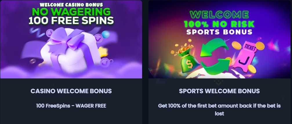 Jackbit Welcome Bonus