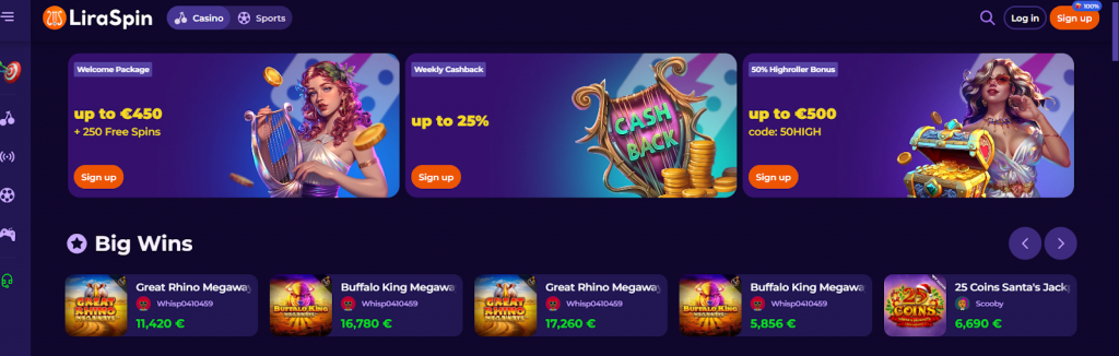 liraspin casino online