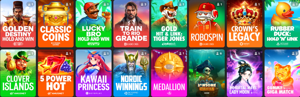 Slots releases on one of the casino sites